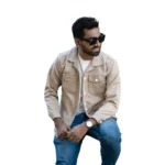 Men’s Premium Suede Finish Snap-Button Jacket (Steel Grey / Sand Beige / Jet Black / Olive Green)