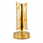 Gold Acrylic LED Decorative Lamp - Image 3