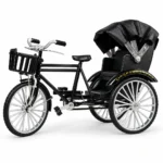 Rickshaw Big Decorative Showpiece
