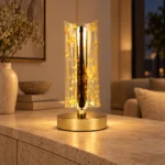 Gold Acrylic LED Decorative Lamp - Image 6