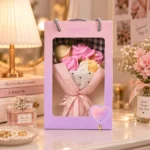 Pink Good Time Soap Flower Bouquet Gift Box lifestyle display