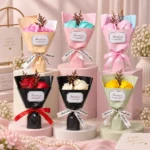 Thank You Soap Flower Bouquet collection lifestyle display