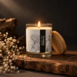 Aroma Home Perfume Scented Candle lifestyle image - BUYLU