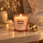 Boston Aroma Scented Candle lifestyle image - BUYLU