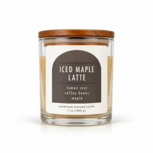 Iced Maple Latte Scented Candle - BUYLU